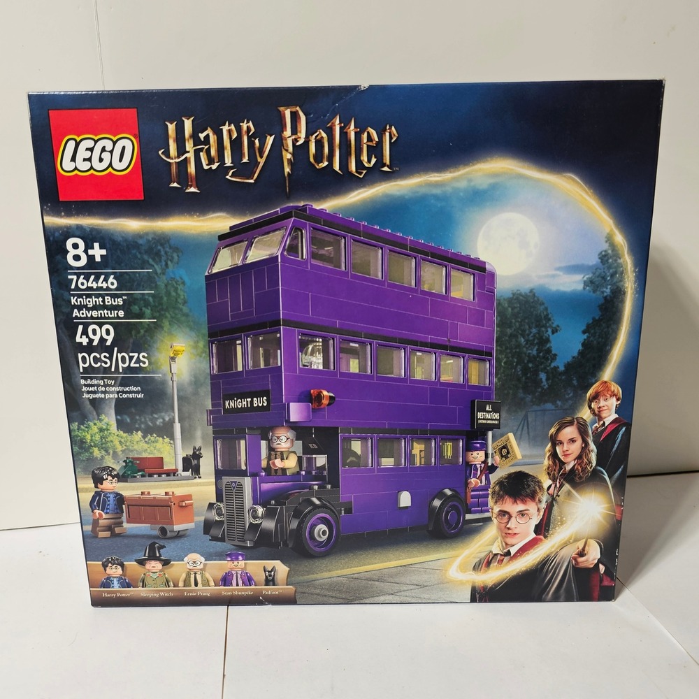 LEGO Harry Potter Knight Bus Adventure 76446 Triple Decker Bus Set 499 Pcs NEW